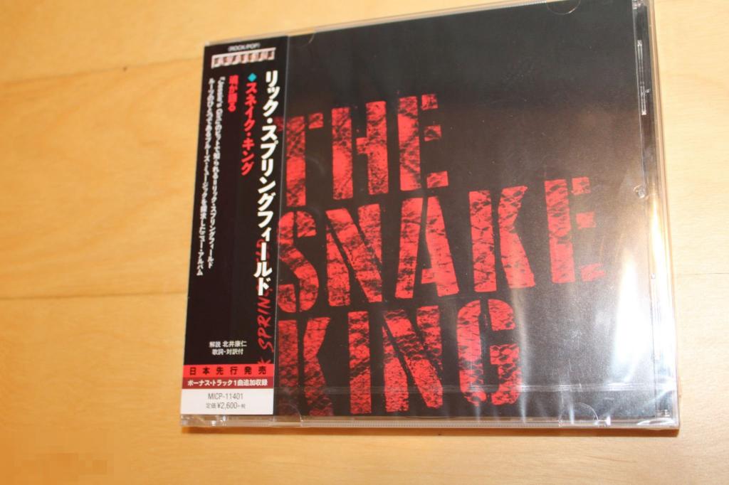 Springfield, Rick / The Snake King 18 / Japan