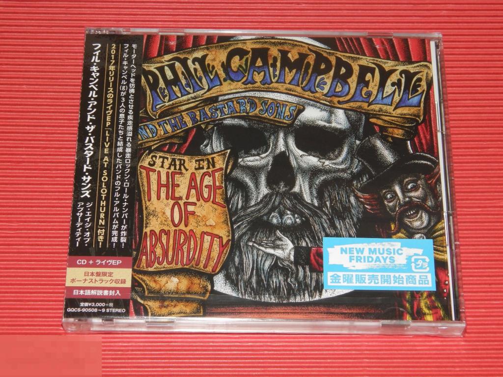 Campbell, Phil / The Age Of Absurdity 18 / Japan 2CD