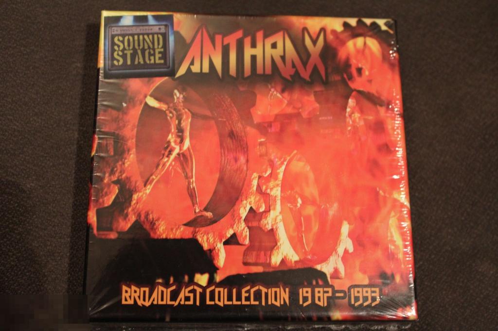 Anthrax / Broadcast Collection 1987 93 / EU 4CD BOX 