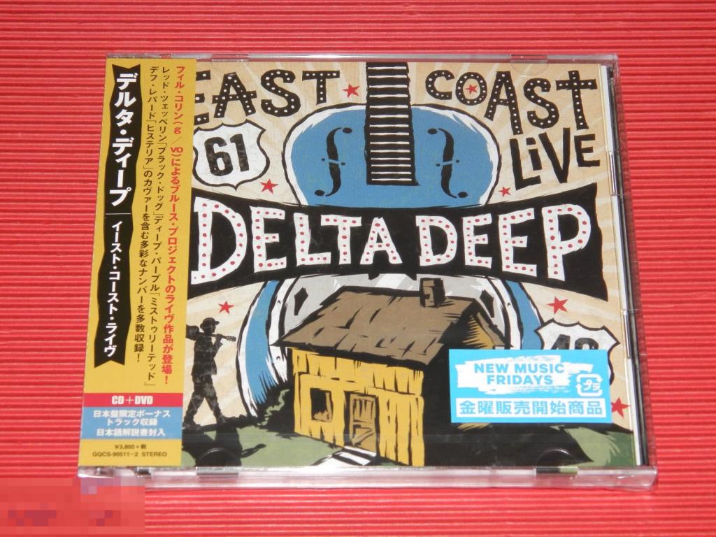 Delta Deep / East Coast Live 18 / Japan CD+DVD 