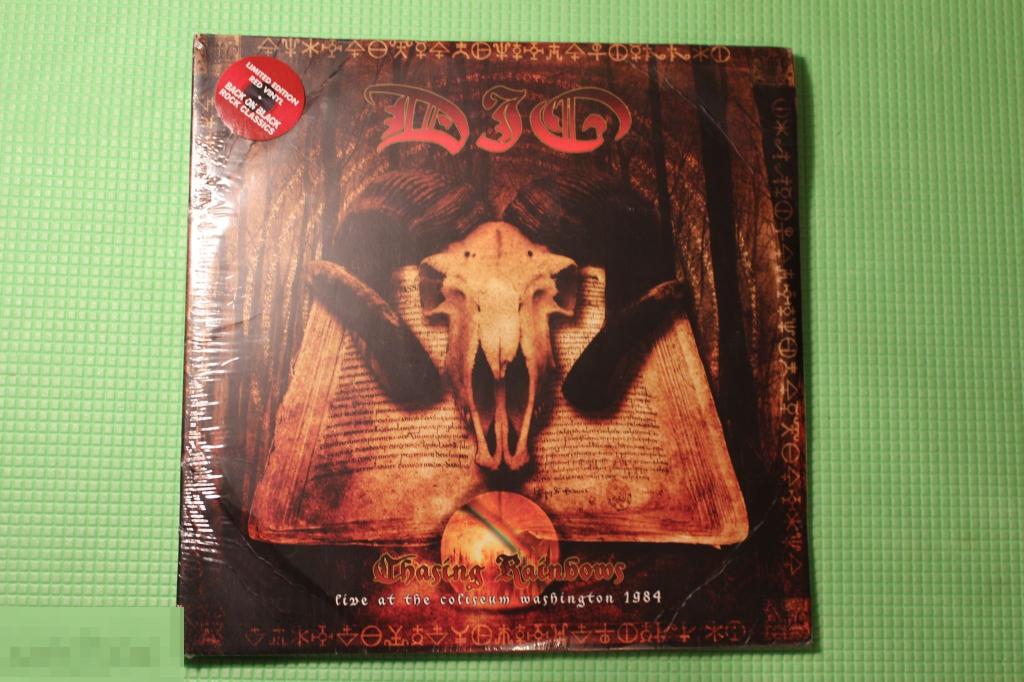 Dio / Chasing Rainbows - Live At the Coliseum Washington 84 / UK 2 LP RED