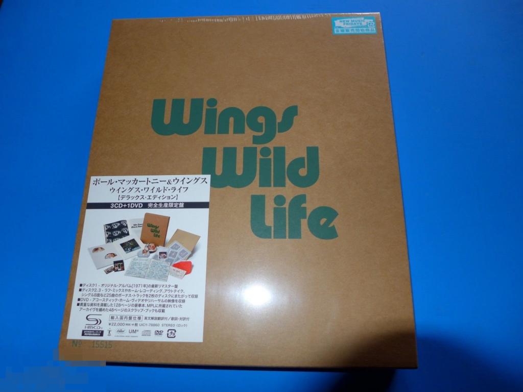 McCartney, Paul / Wild Life / Japan SHM  3CD+DVD BOX