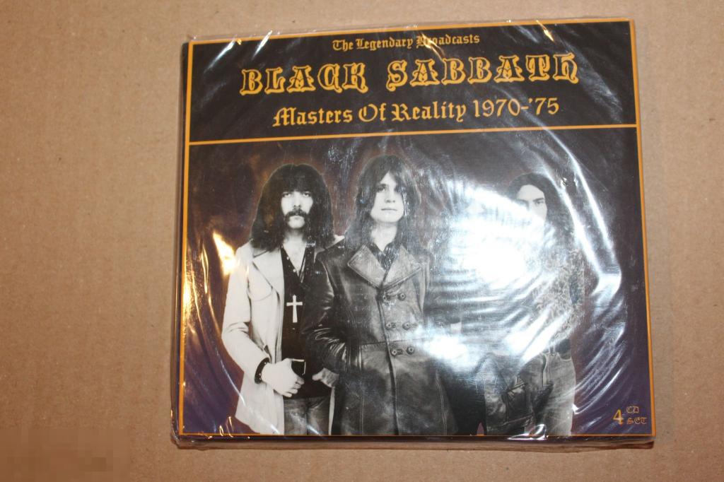 Black Sabbath / The Legendary Broadcasts - Masters Of Reality - 1970 75 / EU 4CD DIGIPACK 