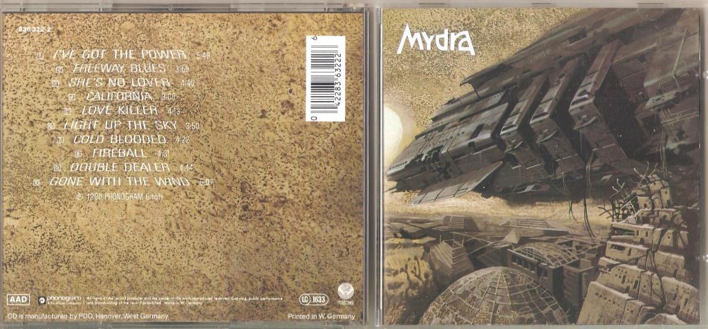 MYDRA Mydra CD 1988 GERMANY 1 PRESS