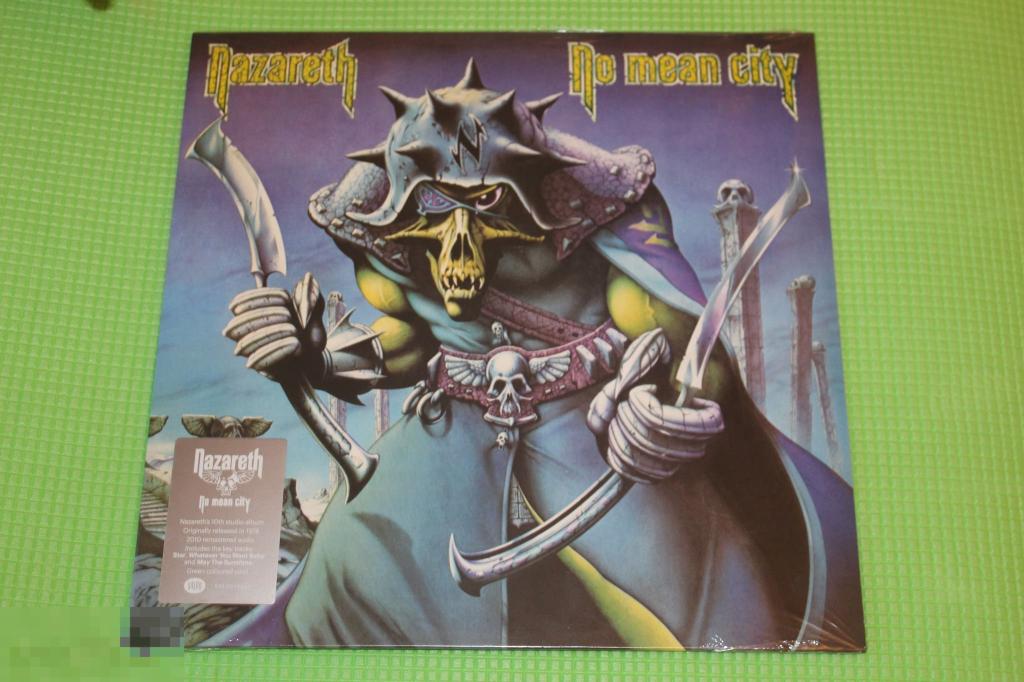Nazareth / No Mean City 78 / EU LP GREEN