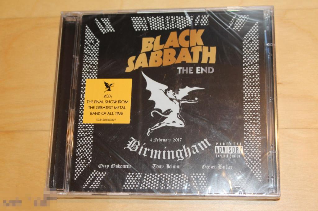 Black Sabbath / The End 17 / EU 2CD 