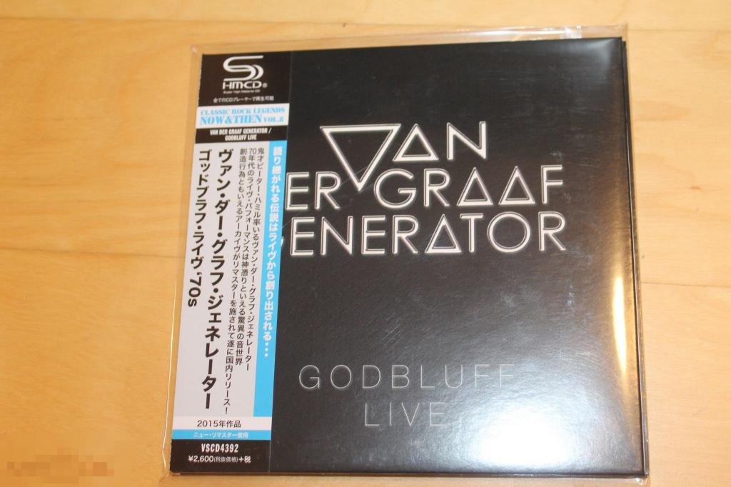 Van Der Graaf Generator / Godbluff Live / Japan SHM Mini-LP 