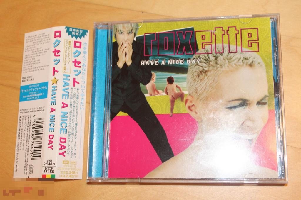Roxette / Have A Nice Day 99 / Japan 1st Press 