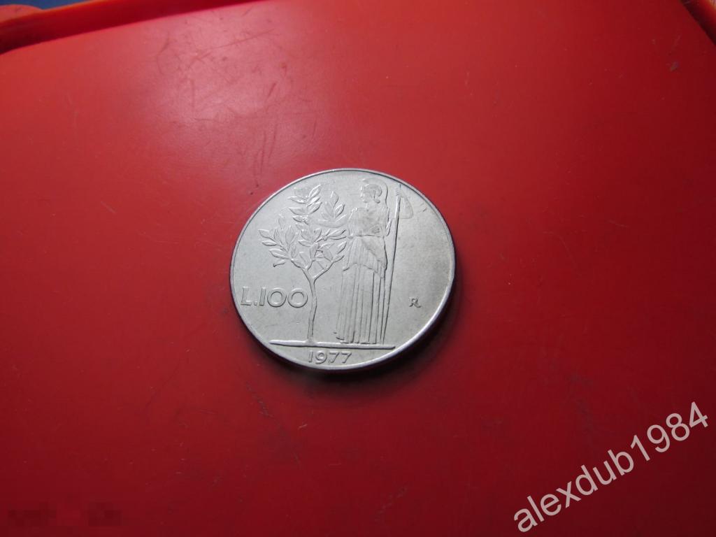 100 ЛИР, ИТАЛИЯ, 1977_1 