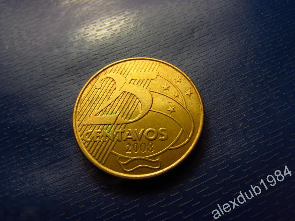 25 СЕНТАВО, БРАЗИЛИЯ, 2008_1 