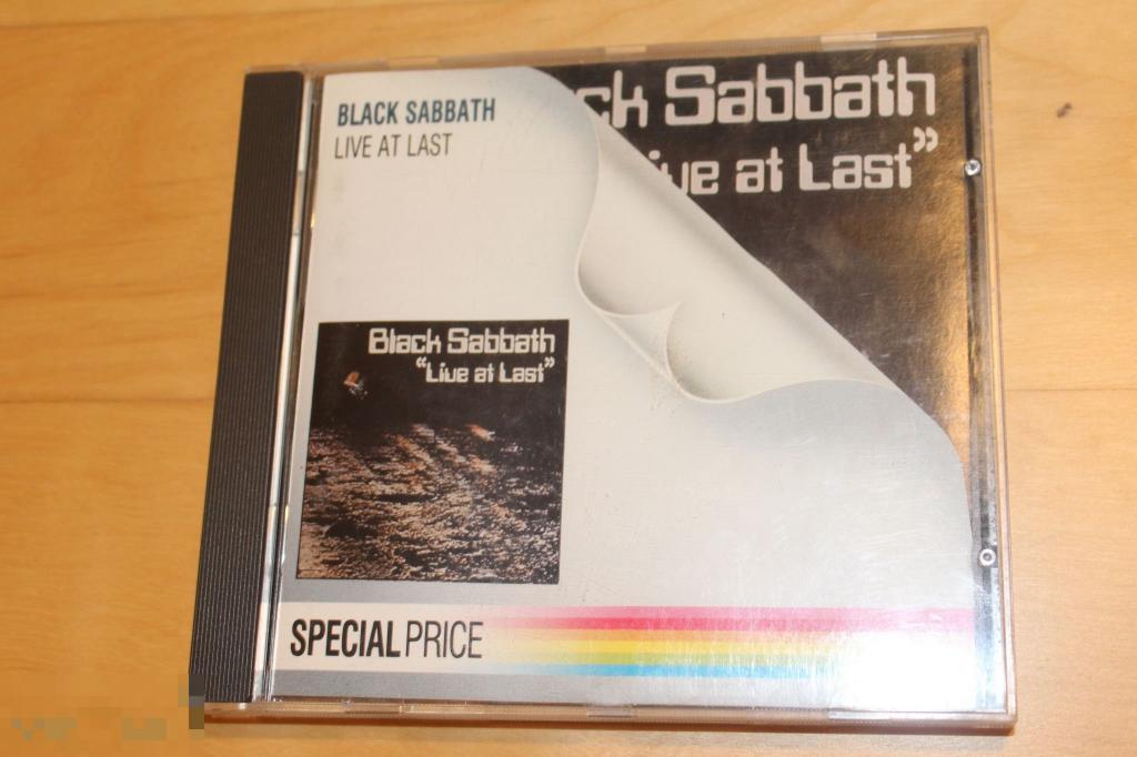 Black Sabbath / Live At Last 80 / West Germany ORIGINAL 