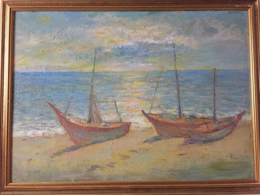 Зильберман И.И. (1913-2004) "На Адриатическом море" (1996)