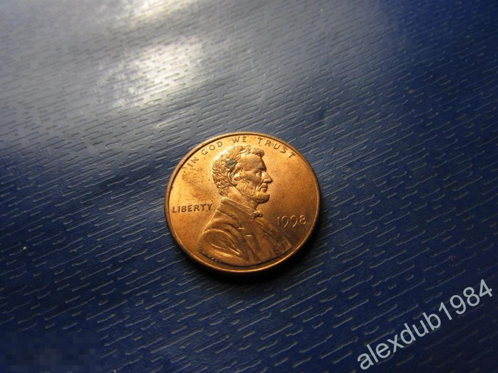 1 ЦЕНТ, США, 1998_2 