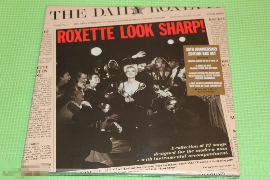 Roxette / Look Sharp ! 88 / EU 2LP+DVD+CD BOX