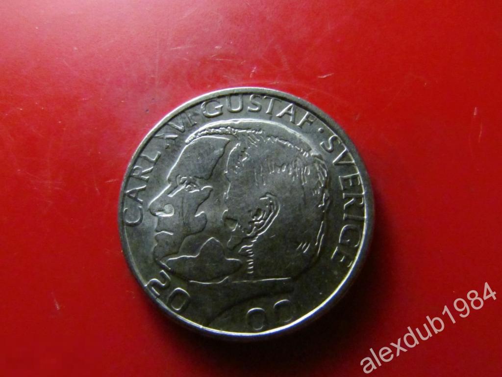 1 КРОНА, ШВЕЦИЯ, 2000_4 
