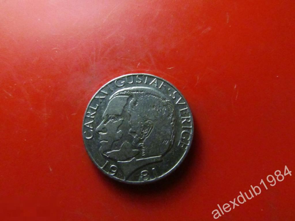 1 КРОНА, ШВЕЦИЯ, 1981_5 