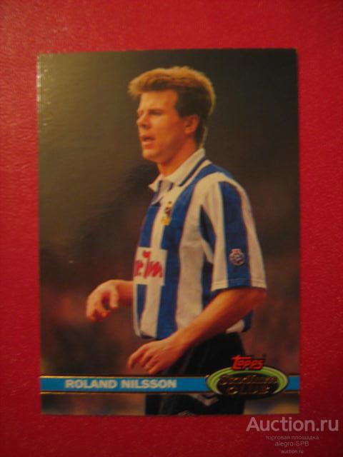 #195 , карточка " TOPPS Stadium Club ", серия :  Английская Премьер-Лига ( АПЛ ) 1992-1993