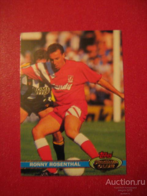 #136 , карточка " TOPPS Stadium Club ", серия :  Английская Премьер-Лига ( АПЛ ) 1992-1993