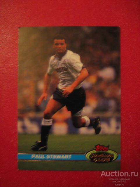 #163 , карточка " TOPPS Stadium Club ", серия :  Английская Премьер-Лига ( АПЛ ) 1992-1993