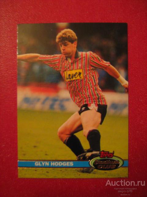 #168 , карточка " TOPPS Stadium Club ", серия :  Английская Премьер-Лига ( АПЛ ) 1992-1993
