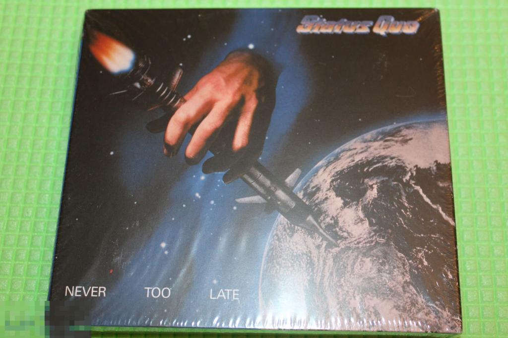 Status Quo / Never Too Late 81 / EU 3CD TRANSP.SLIPCASE 