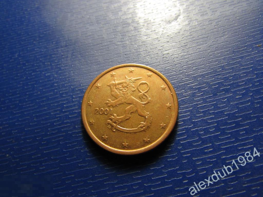 5 ЕВРОЦЕНТОВ, ФИНЛЯНДИЯ, 2001_2 