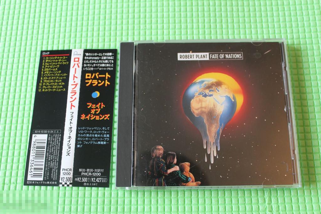Plant, Robert / Fate Of Nations 93 / Japan 1st Press 