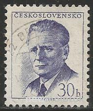 Чехословакия - 1958-1959г. - Президент Чехословакии А.Новотный
