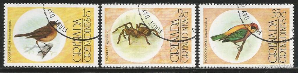 Гренада и Гренадины - 1976г. - Фауна