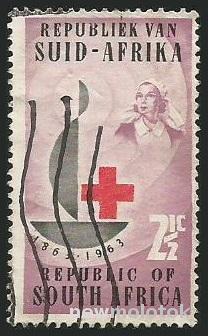 ЮАР - 1963г. - Красный крест - лот 1