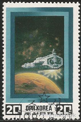 Корея Северная - 1982г. - Космонавтика будущего