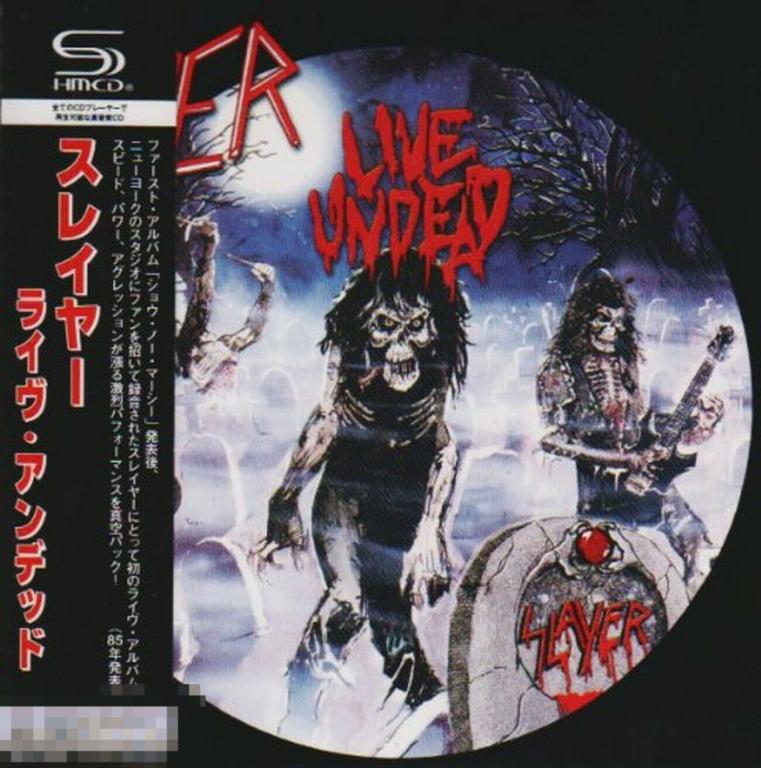 Slayer / Live Undead 84 / Japan SHM Mini-LP 