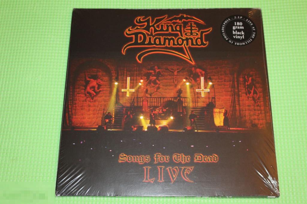King Diamond / Songs For The Dead Live 18 / Germany 2 LP BLACK 