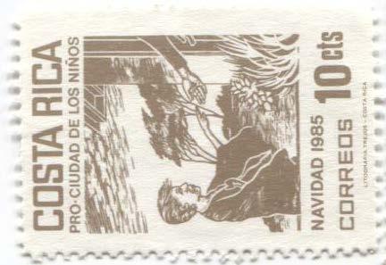 1985.Коста-Рика.Рождество.1м.*
