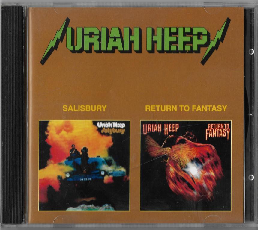 Uriah Heep "Salisbury/Return To Fantasy" 2000 CD