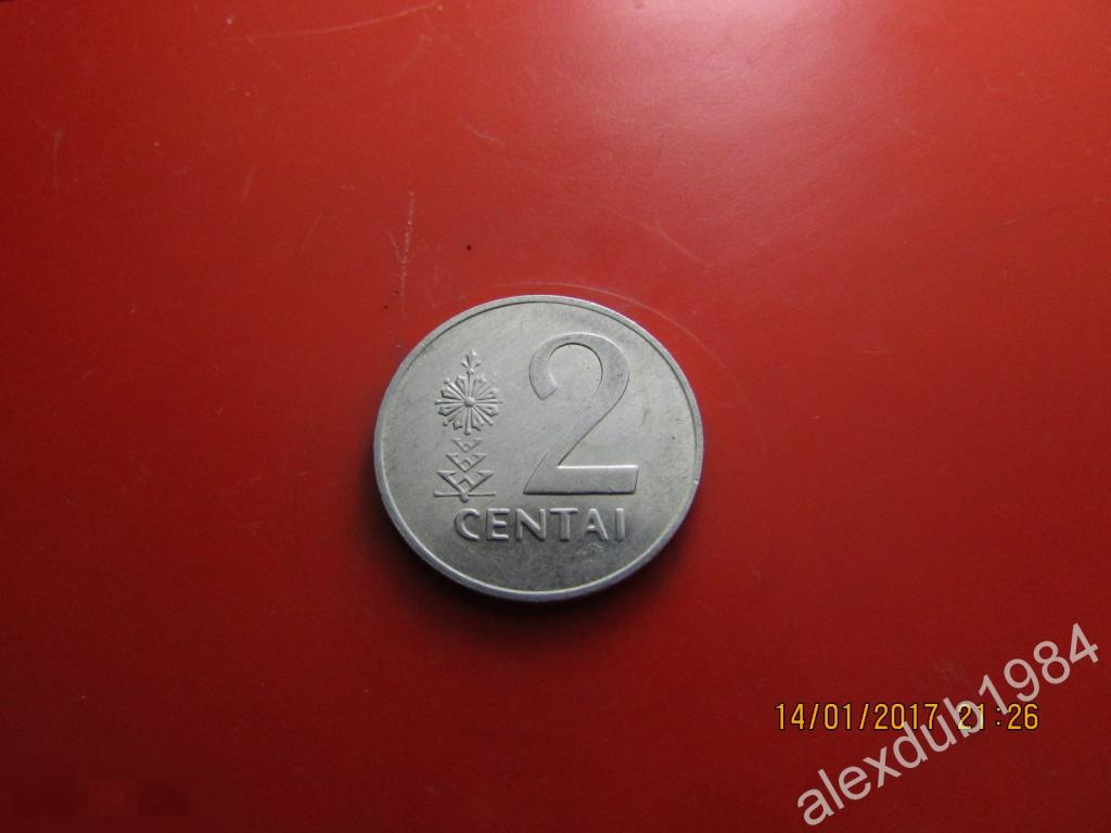 2 ЦЕНТА, ЛИТВА, 1991_3 