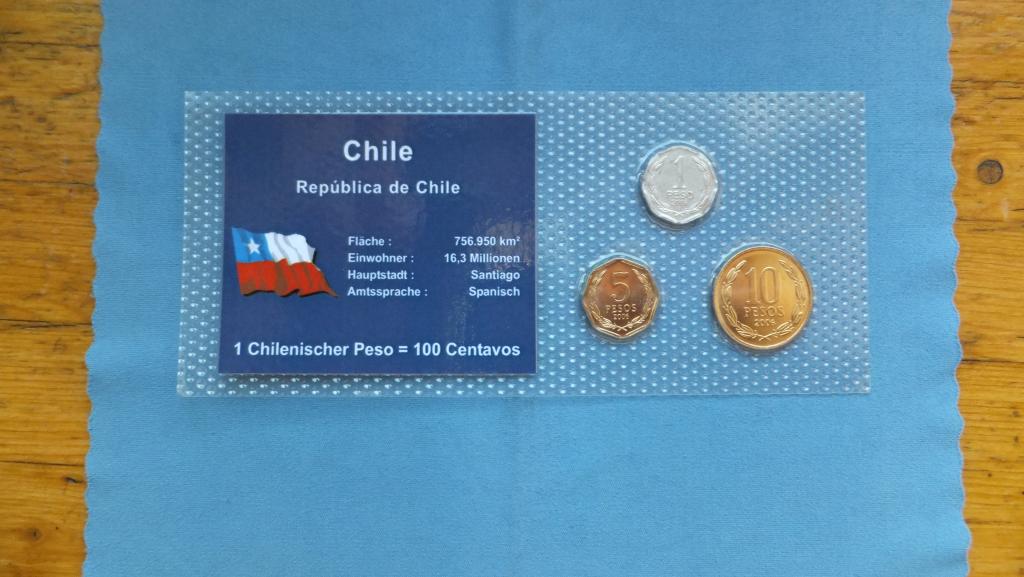 Чили Набор Монет Chile