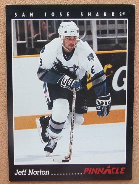 НХЛ Джефф Нортон Сан-Хосе Шаркс № 353