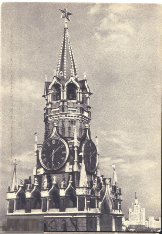 Зубцы Спасской башни