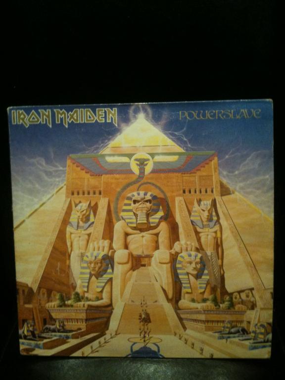 Пластинка Iron Maiden Powerslave 1984 Germany original