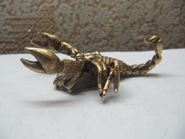 Статуэтка Скорпион.Знак зодиака.Бронза.