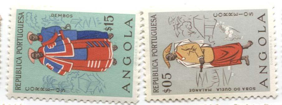 1957.Ангола.Анголецы.2м.*