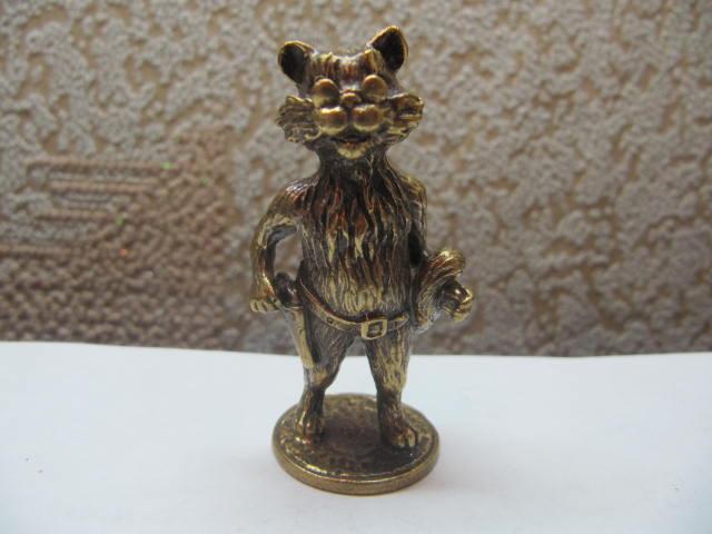 Статуэтка.Кот Бегемот.Мастер и Маргарита.Бронза.