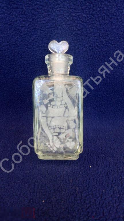Флакон от духов "Пиковая Дама" СССР