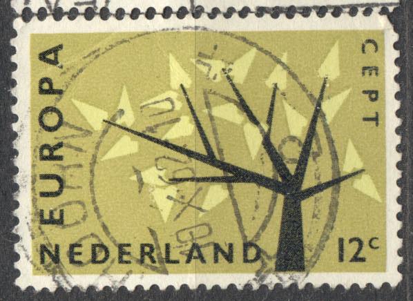 Нидерланды 1962 г.   ЕВРОПА СЕПТ гашеная