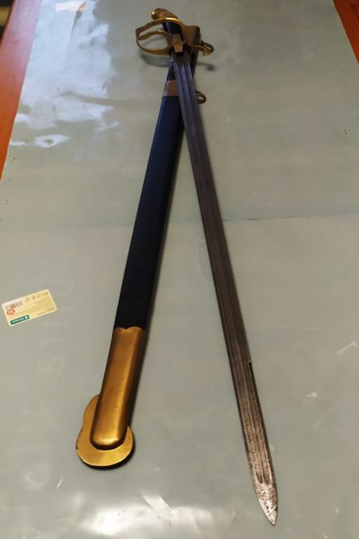 палаш кирасирский образца 1826 года, хорошая копия