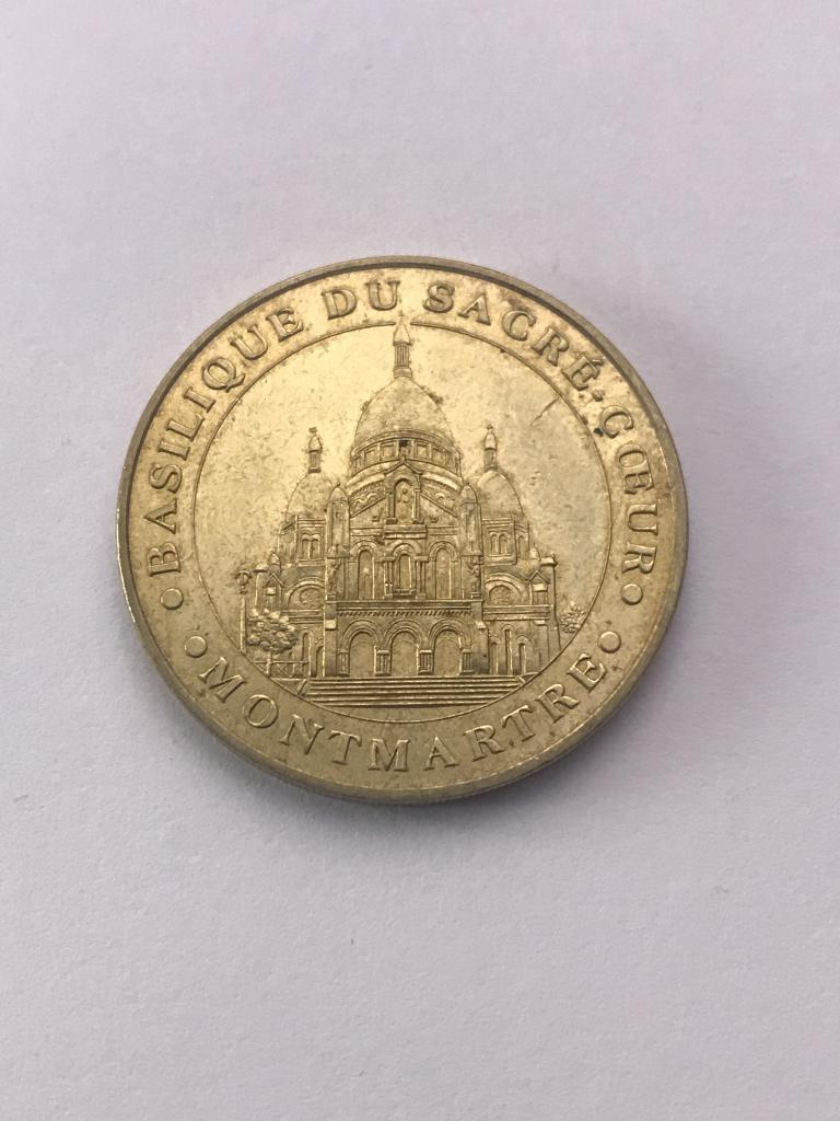 Жетон Basilique du Sacre Монмартр Базилика