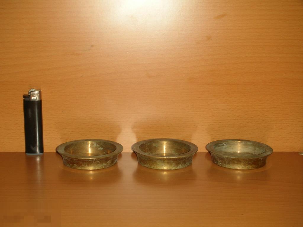 Детали блюдца от люстры,3 шт.20-й век. 