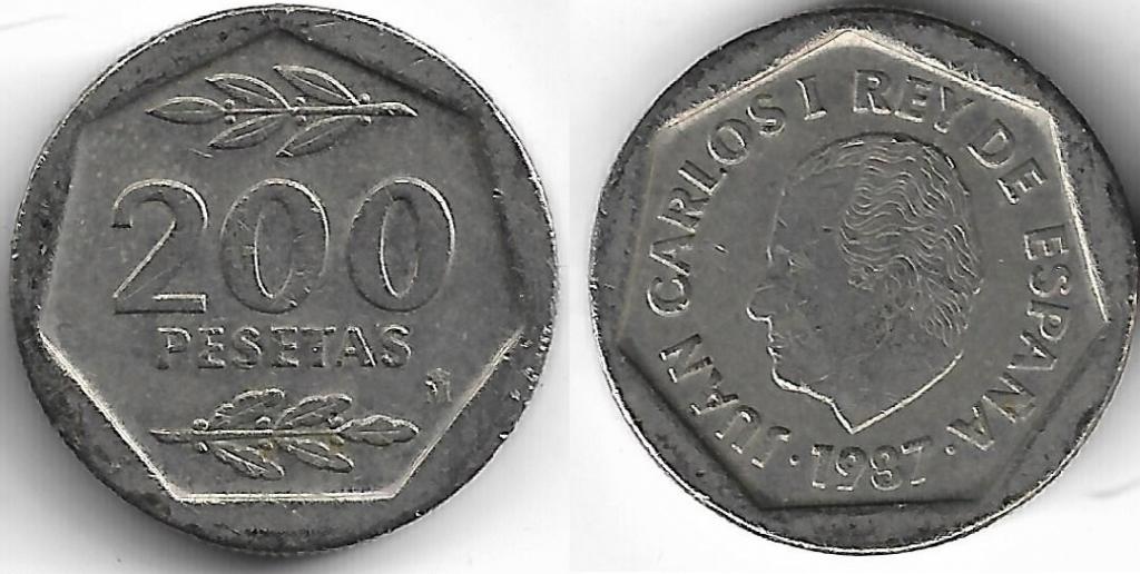 Испания 200 песет 1987 (4)