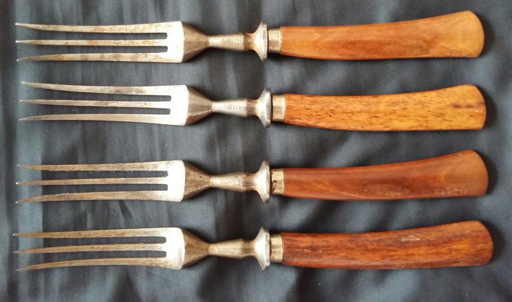 Старинные вилки Сидоров 4 шт. Оригиналы!